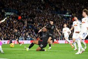英超-塞梅尼奥制胜球哈兰德缺阵 曼城1-0利兹联迎6连胜